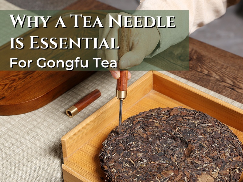 Wooden Tea Knife Needle for Puerh Tea to Break Up Tea Cake Brick