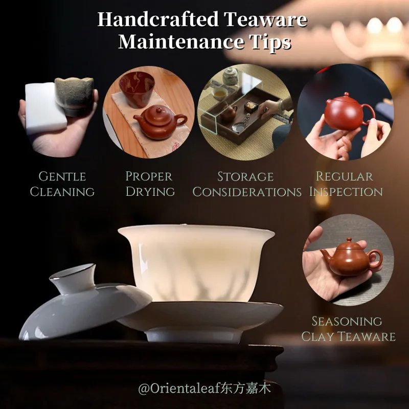 Handcrafted Teaware Maintenance Tips